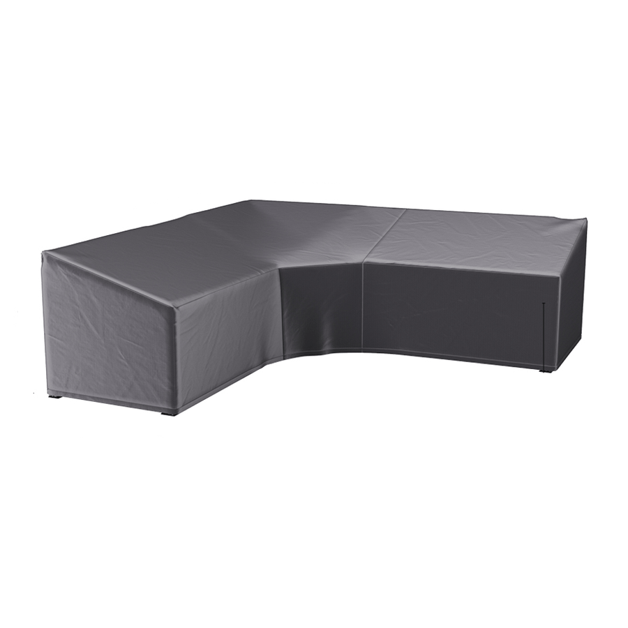 Lounge cover L/Trapeze 300x300x90xH65/90 HB