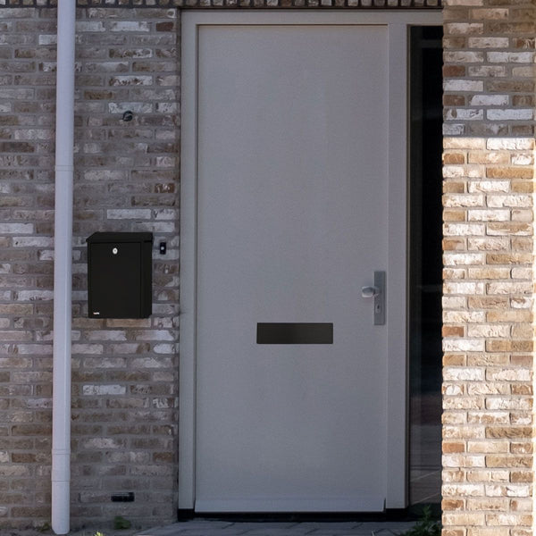 Stoer Briefplaat Afdichter Zwart