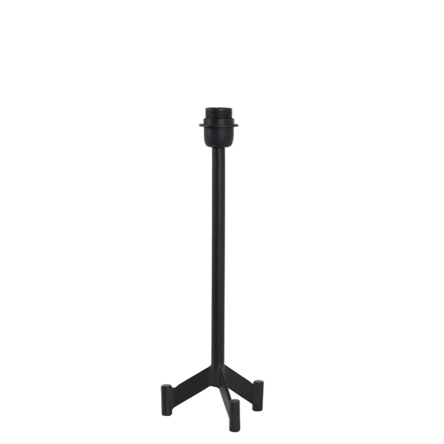Lampvoet 15,5x15,5x40 cm DENNIS mat zwart