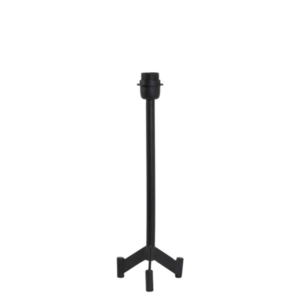 Lampvoet 15,5x15,5x40 cm DENNIS mat zwart