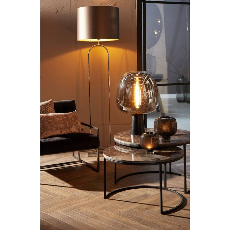 Vloerlamp 30x15x142 cm JAMIRI mat zwart
