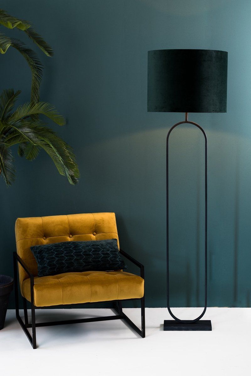 Vloerlamp 30x15x142 cm JAMIRI mat zwart