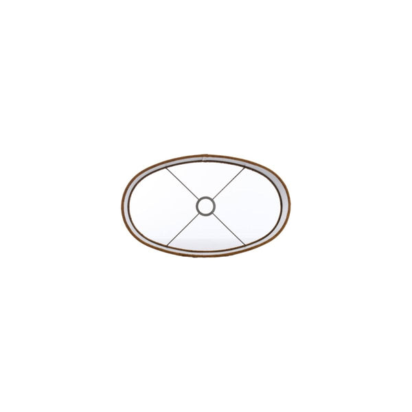Kap ovaal recht 38-38-19 cm GEMSTONE goud