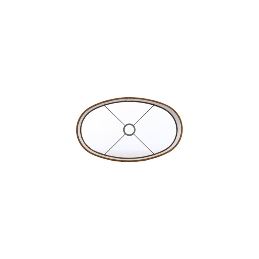 Kap ovaal recht 38-38-19 cm GEMSTONE goud