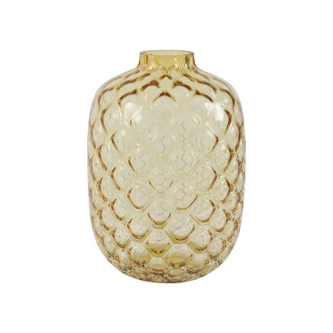 Vaas 29x42 Cm Carino Glas Amber