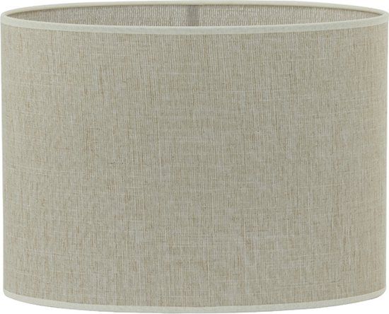 Kap ovaal recht smal 30-15-25 cm BRESKA parel wit