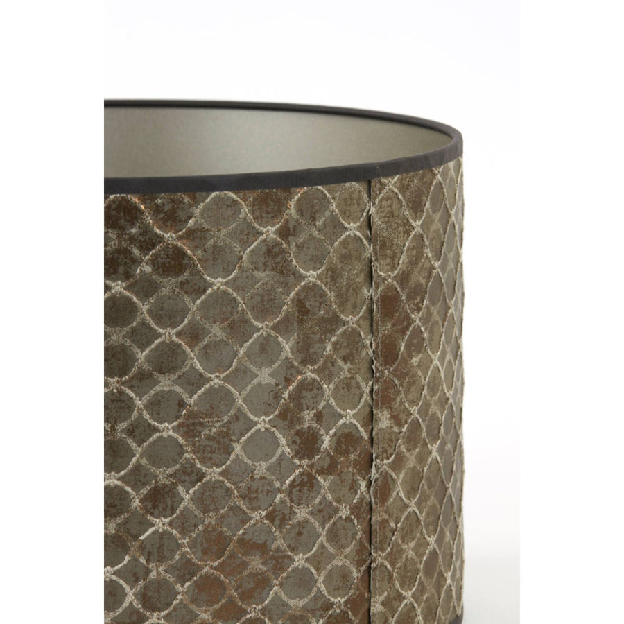 Shade cylinder 25-25-18 cm ELODI bronze