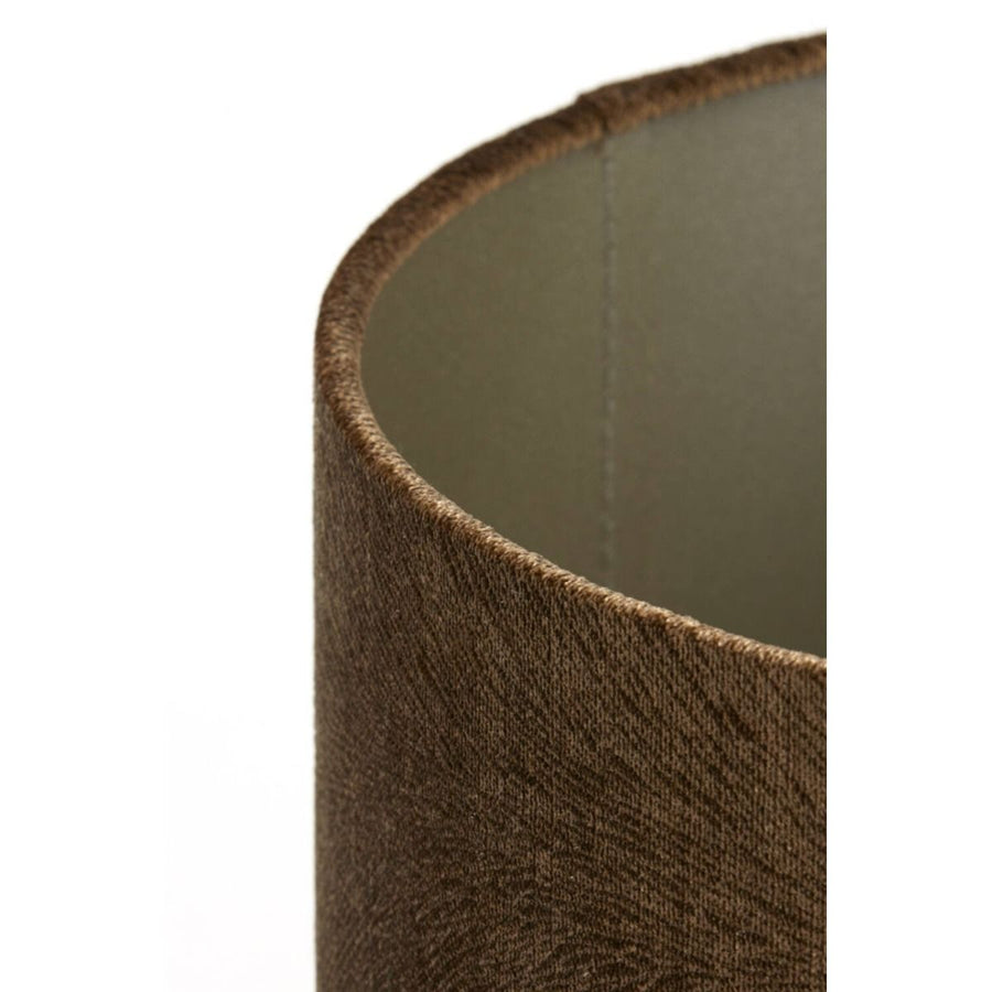 Shade cylinder 30-30-21 cm LUBIS brown