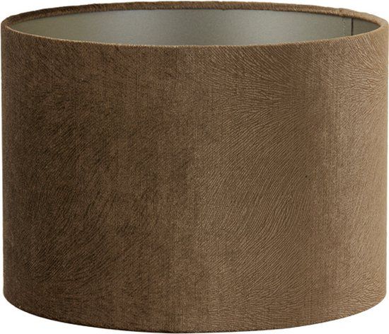 Shade cylinder 30-30-21 cm LUBIS brown