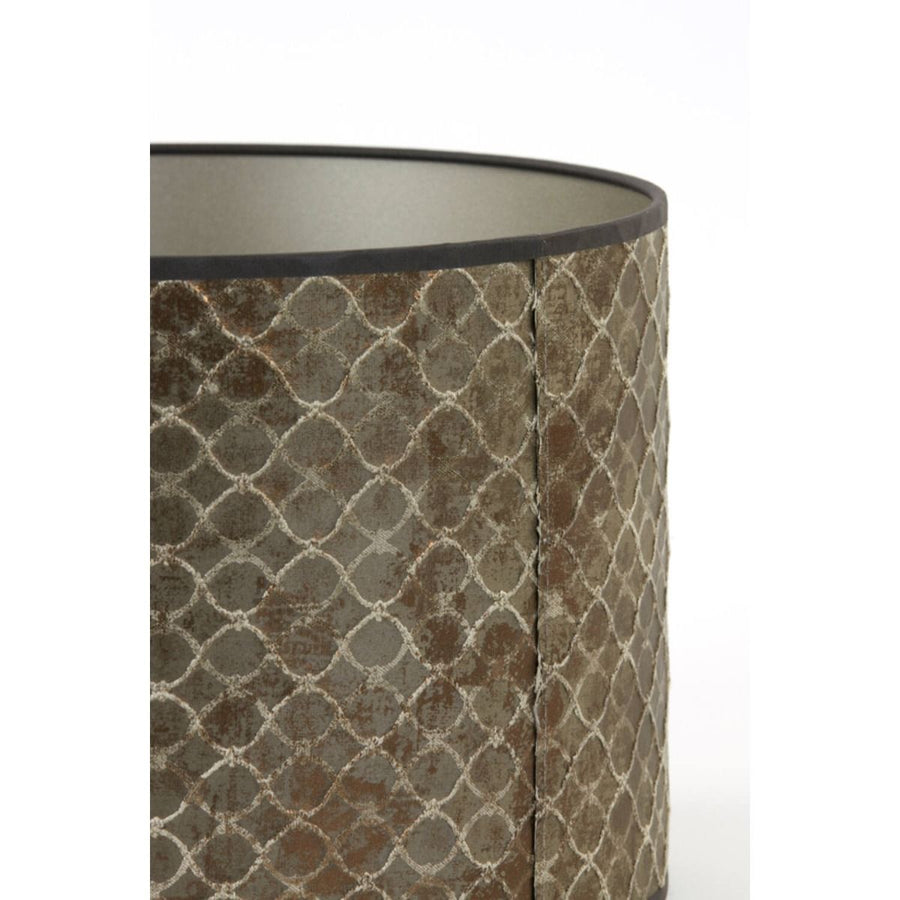 Shade cylinder 30-30-21 cm ELODI bronze