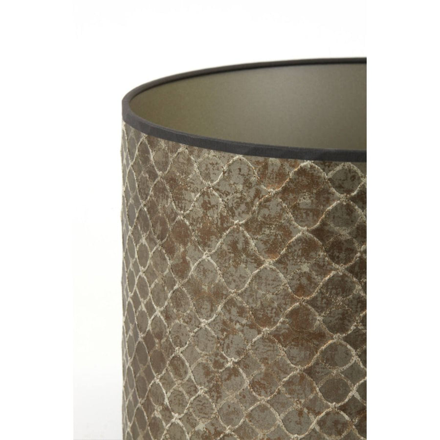Shade cylinder 30-30-21 cm ELODI bronze
