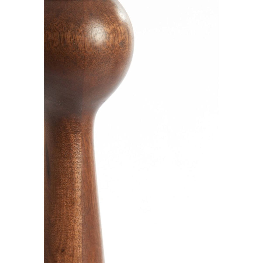 Lampvoet 9x40 cm festina hout roodbruin