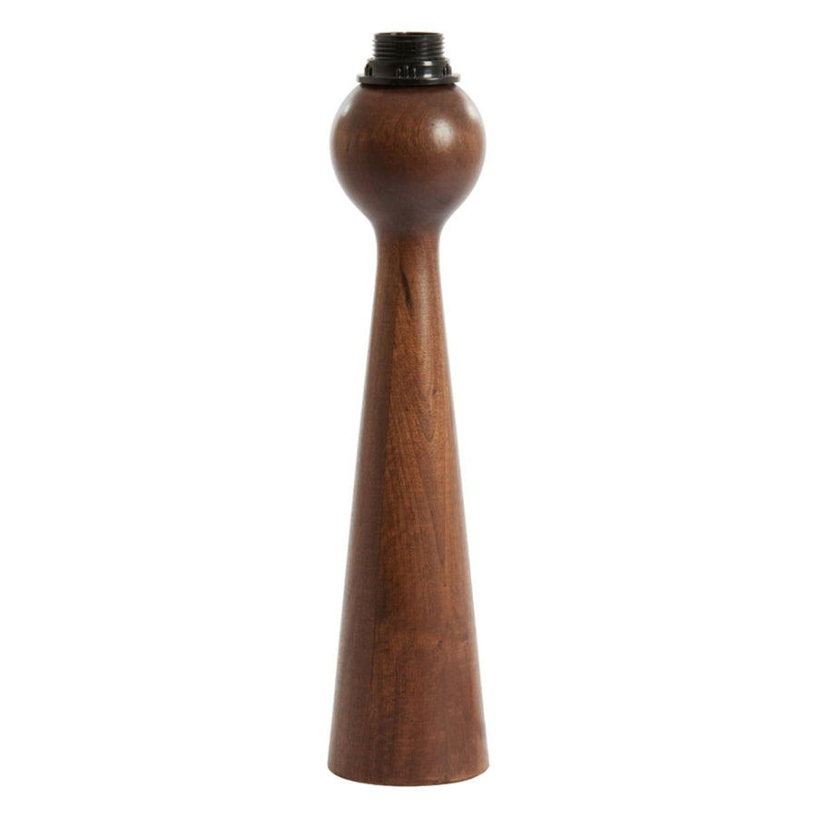 Lampvoet 9x40 cm festina hout roodbruin