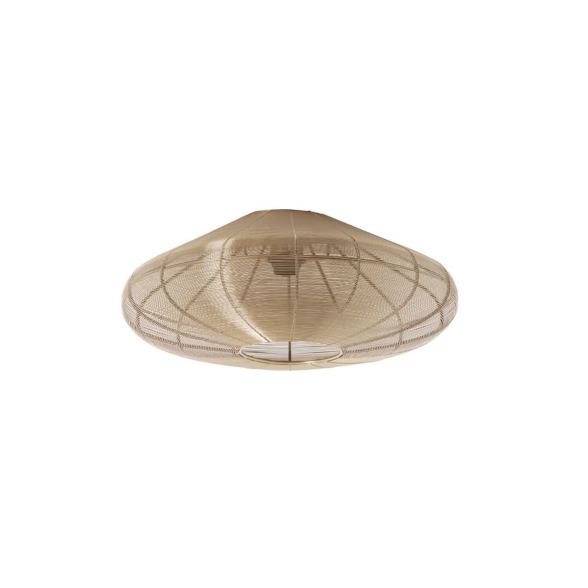 Plafonnière O51x18 cm BAHOTO licht goud
