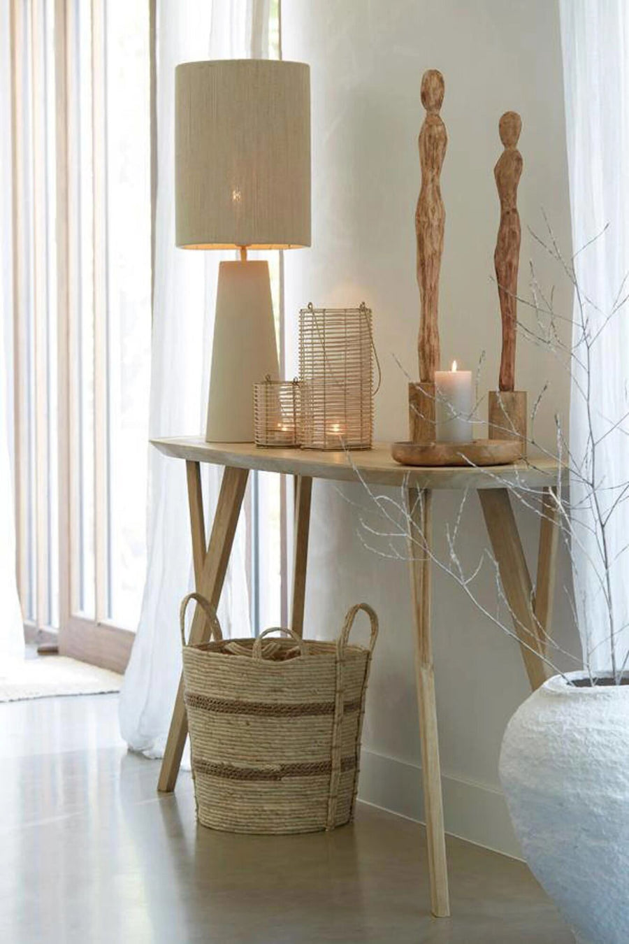 Shade Cylinder 30-30-40 Cm Medan Cream