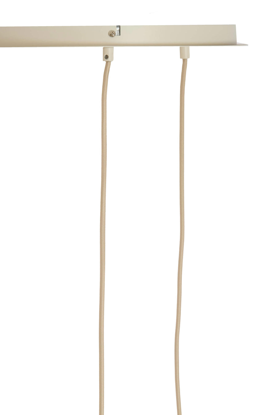 Hanging lamp 3L ?38x34 cm TUFIA linen cream