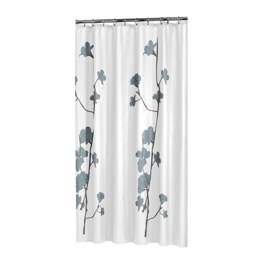 Orchid Douchegordijn 180x200 cm Polyester Blauw