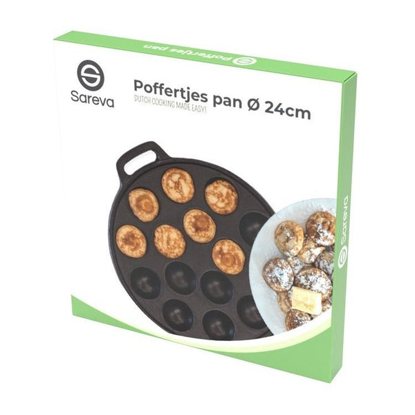 Poffertjesplaat, gietijzer