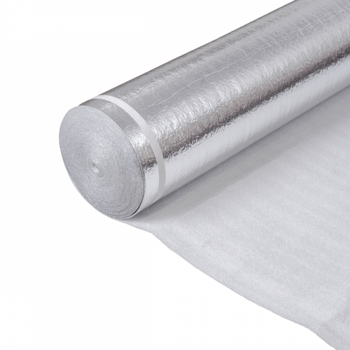 Alufoam 2 mm + 20 cm overlap met plakstrip