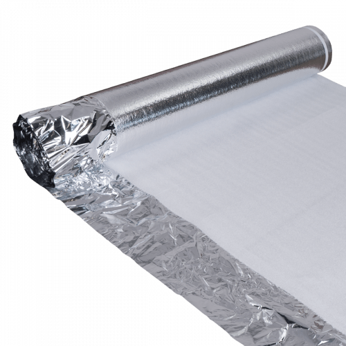 Alufoam 2 mm + 20 cm overlap met plakstrip