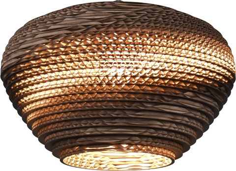 HL Cartone 5-light cacao base cacao 50cm