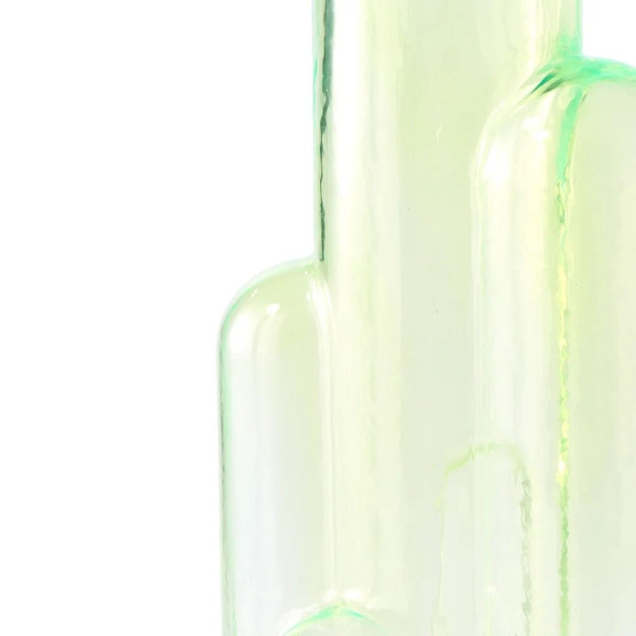vase metropolis neon green