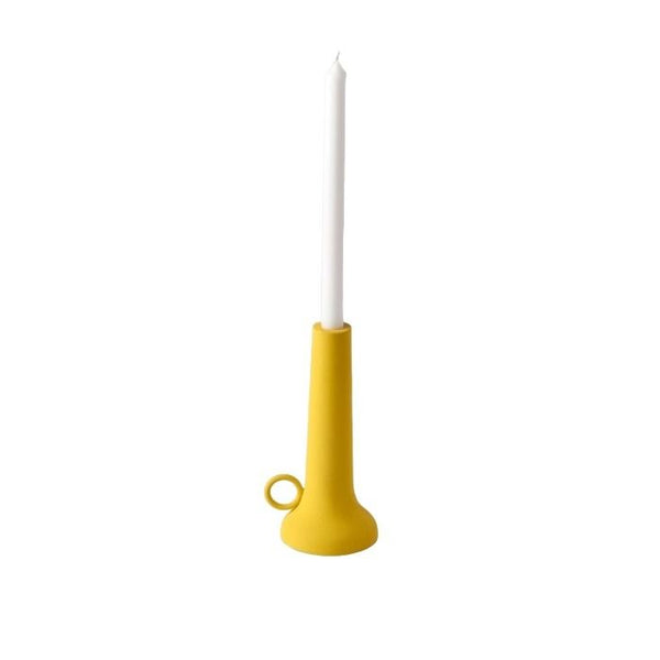 candle holder spartan yellow S