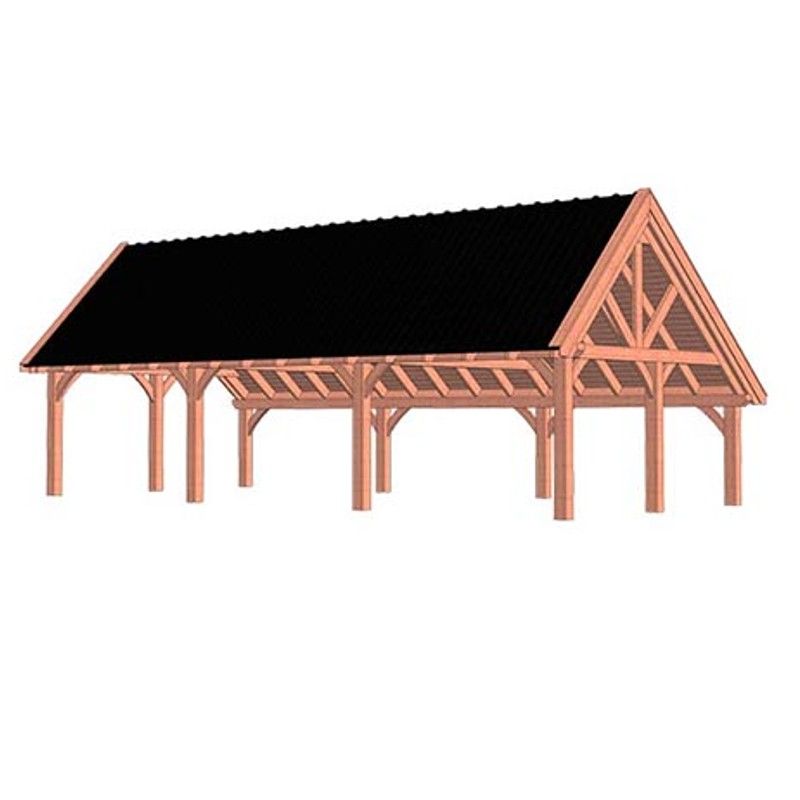 Kapschuur de Hofstee XXL 11450x5950x4600mm (bxdxh)