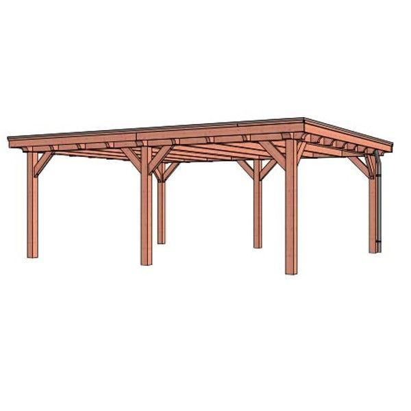Buitenverblijf Toscane 6500x5450x2600mm (bxdxh)