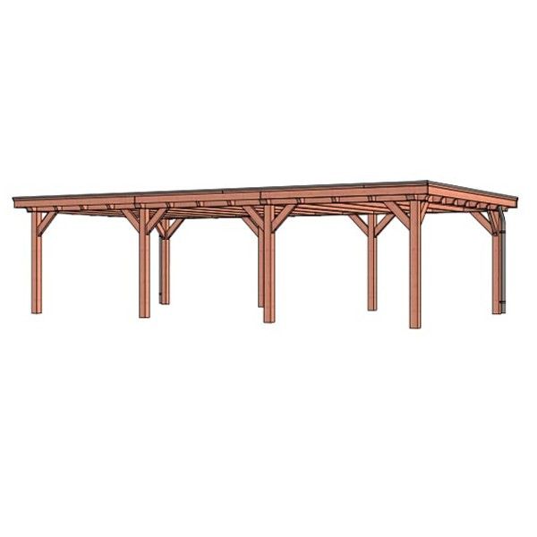 Buitenverblijf Toscane 9400x5450x2600mm (bxdxh)