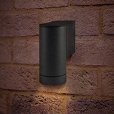 Led verlichting RVS wandlamp vierkant down set á 2 stuks incl. kabels
