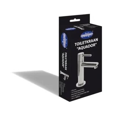 Chrome Aquador toiletkraan