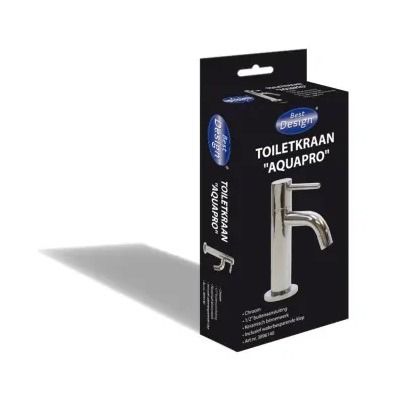 Chrome Aquapro toiletkraan