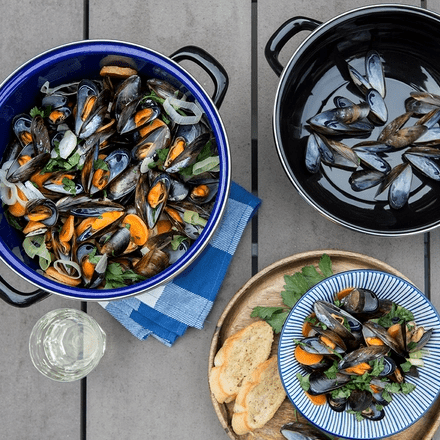 BK Fortalit Musselpan 22cm
