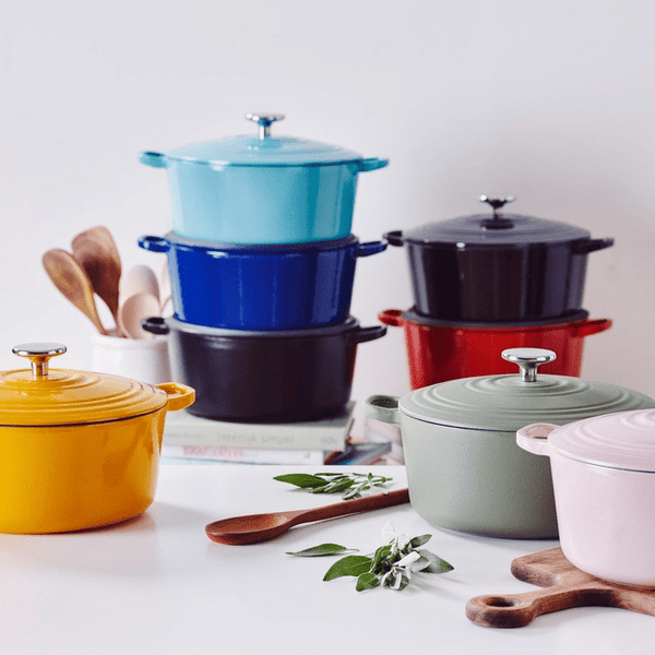 Bourgogne Stoofpot 24 cm Aqua Blue