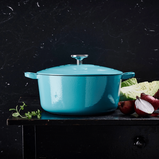 Bourgogne Stoofpot 24 cm Aqua Blue
