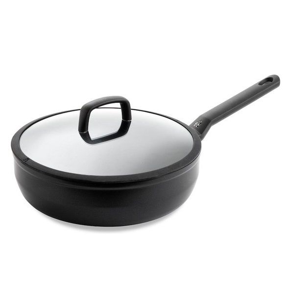 Hapjespan m/d (glas) 24cm