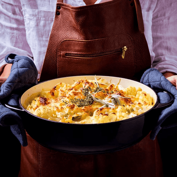Bour castiron ind cvd low dutch 28cm/4l/jet black