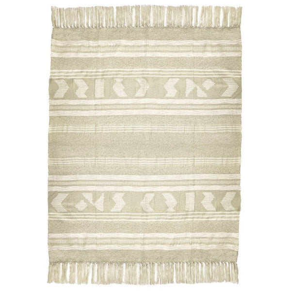 Craft offwhite throw