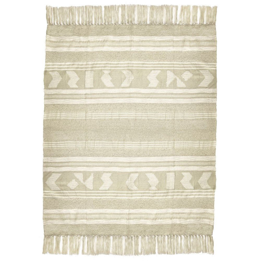 Craft offwhite throw