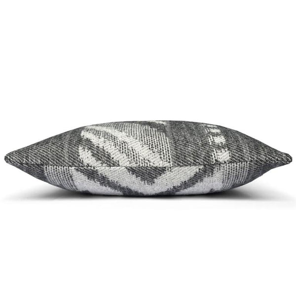 Mochica wool cushion black ornament square