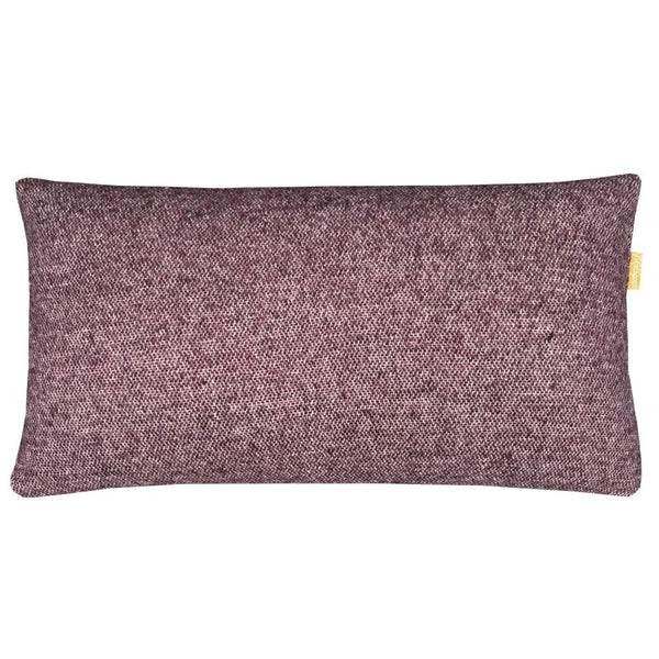 Rosewood double face recycled wool rectangle cushion