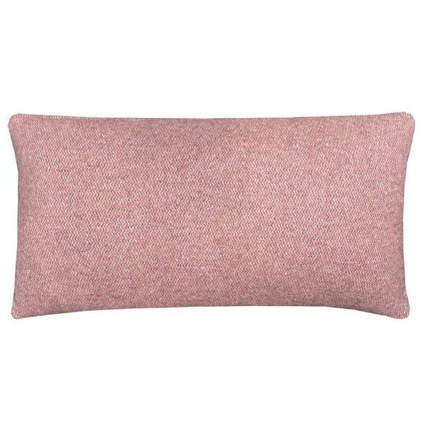 Rosewood double face recycled wool rectangle cushion