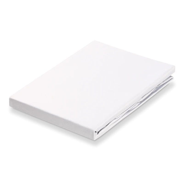 Satin hoeslkn.24 white 090 180x200
