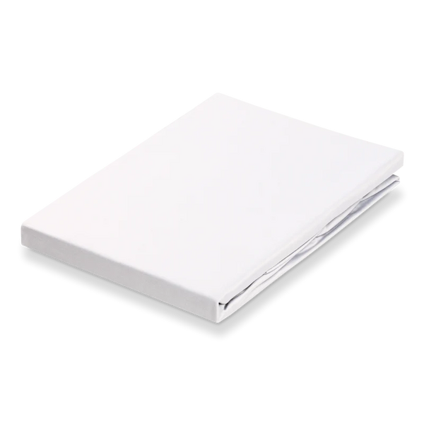 Satin hoeslkn.24 White 90 fitted sht. 180/210