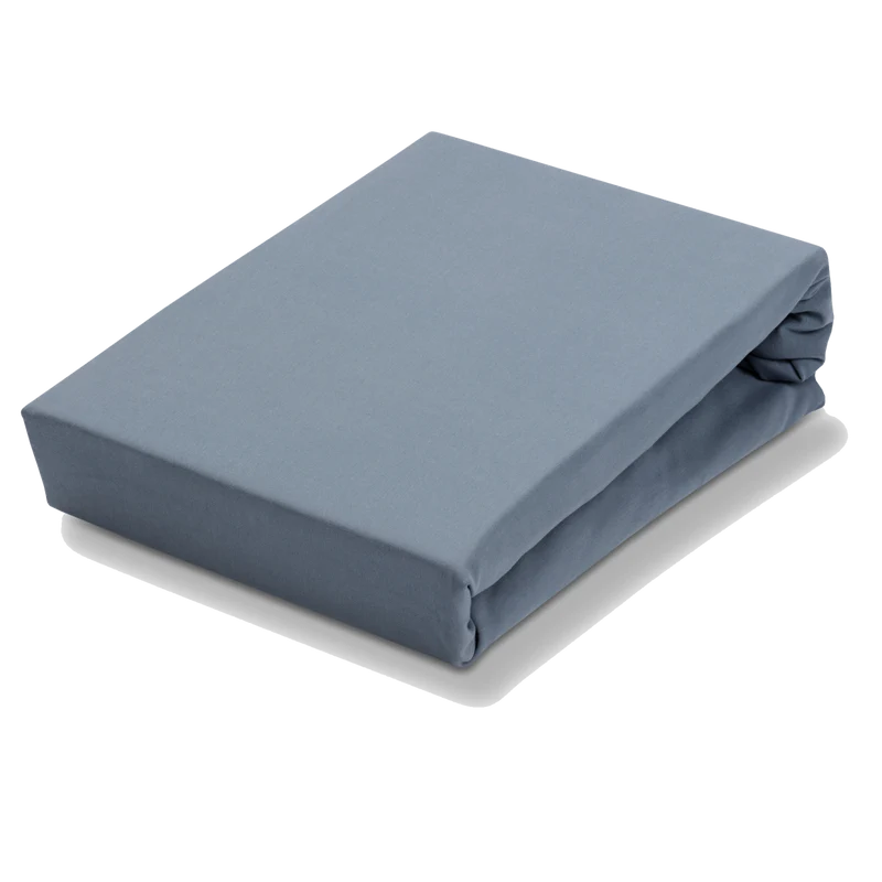 Jersey soft Dusty blue 114 2-persoons 140-160 x 200-220
