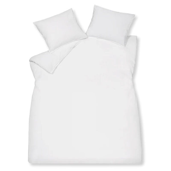 Washed cotton White 90 2-persoons (200x200/220 + 2 slopen)