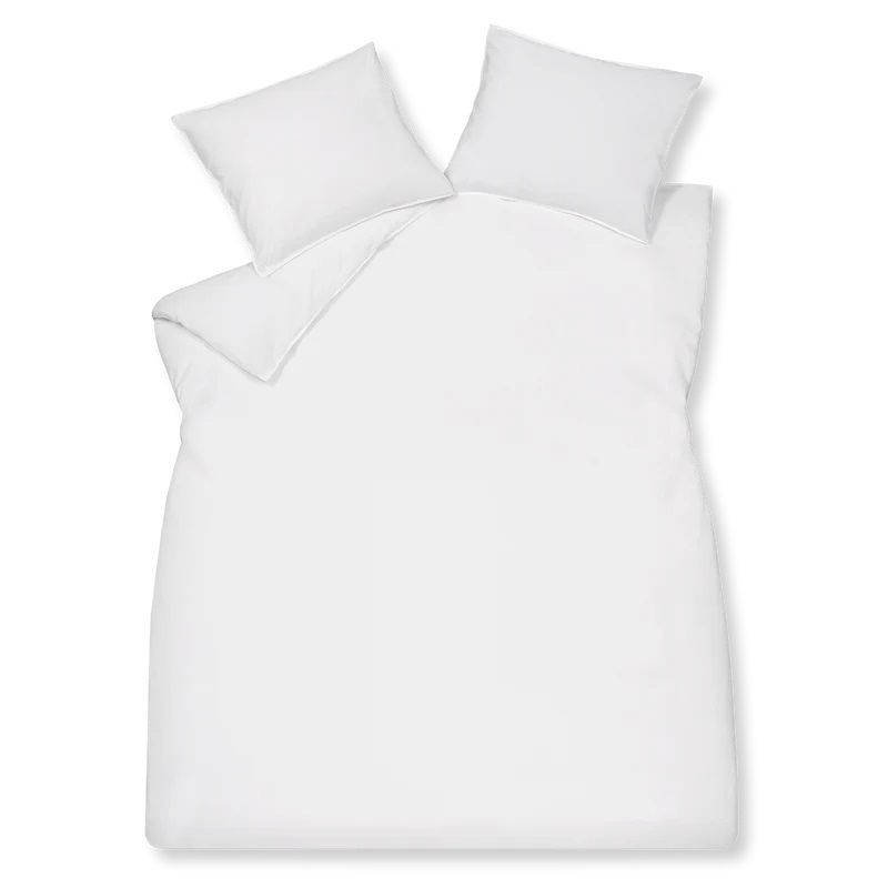 Washed cotton White 90 2-persoons (200x200/220 + 2 slopen)