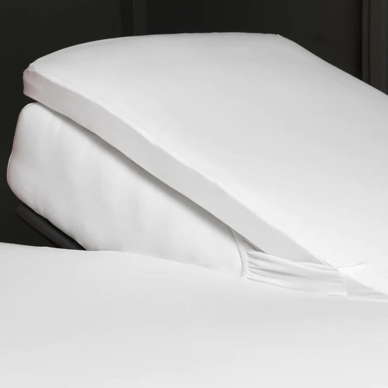 Jersey soft split topper 15 White 90 2-persoons 140-160 x 200-220