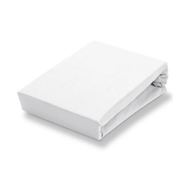 Jersey soft split topper 15 White 90 Lits-jumeaux 180-200 x 200-220